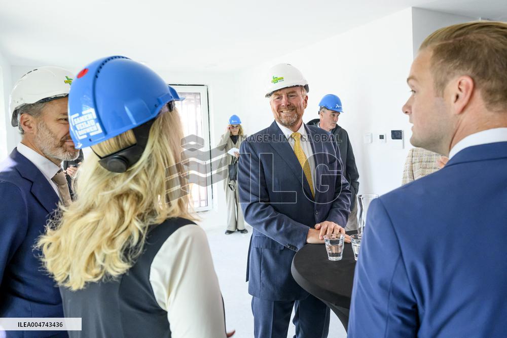 King Willem-Alexander Work Visit To Assen - Netherlands