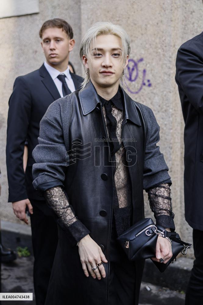 MFW Fendi Arrivals MP