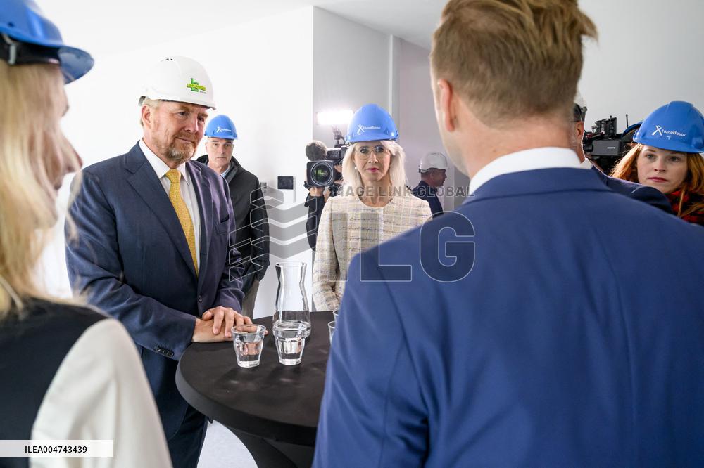 King Willem-Alexander Work Visit To Assen - Netherlands