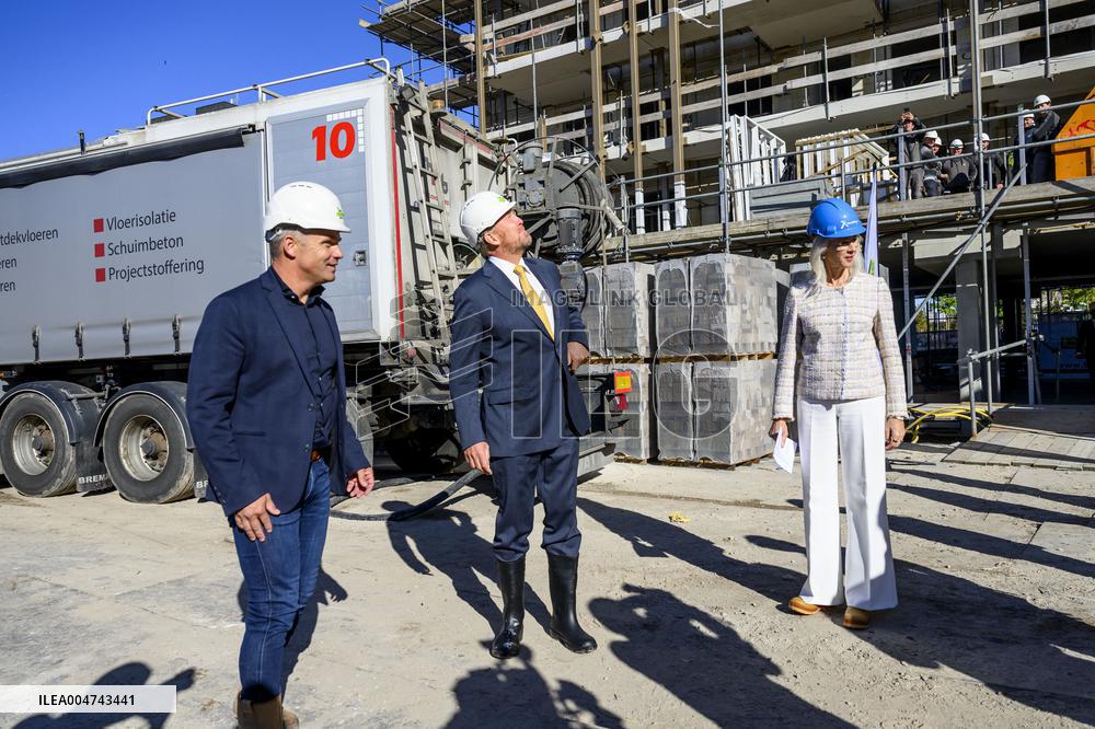 King Willem-Alexander Work Visit To Assen - Netherlands