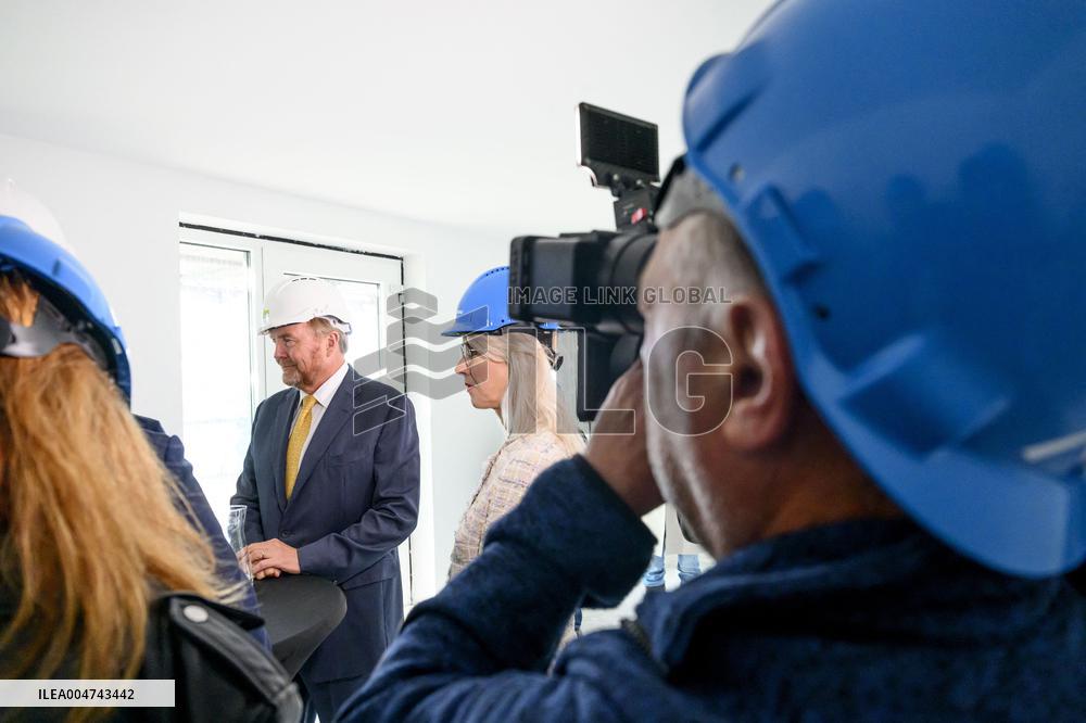 King Willem-Alexander Work Visit To Assen - Netherlands