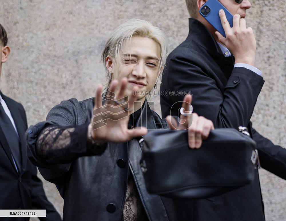 MFW Fendi Arrivals MP