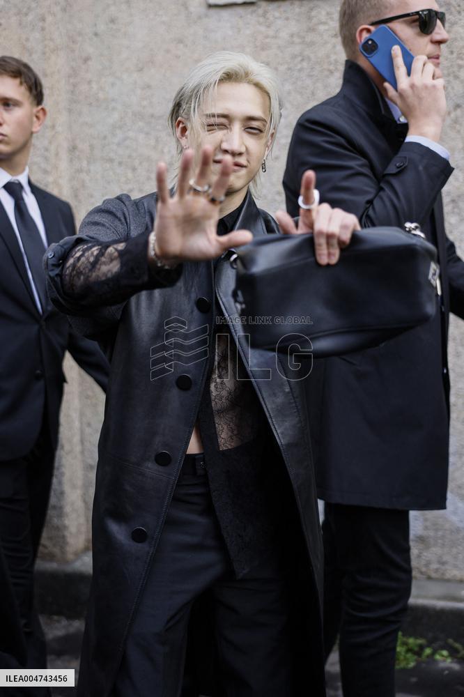 MFW Fendi Arrivals MP