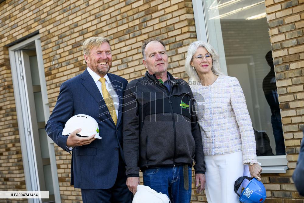 King Willem-Alexander Work Visit To Assen - Netherlands