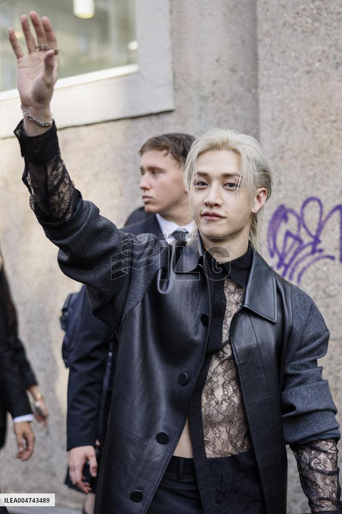 MFW Fendi Arrivals MP