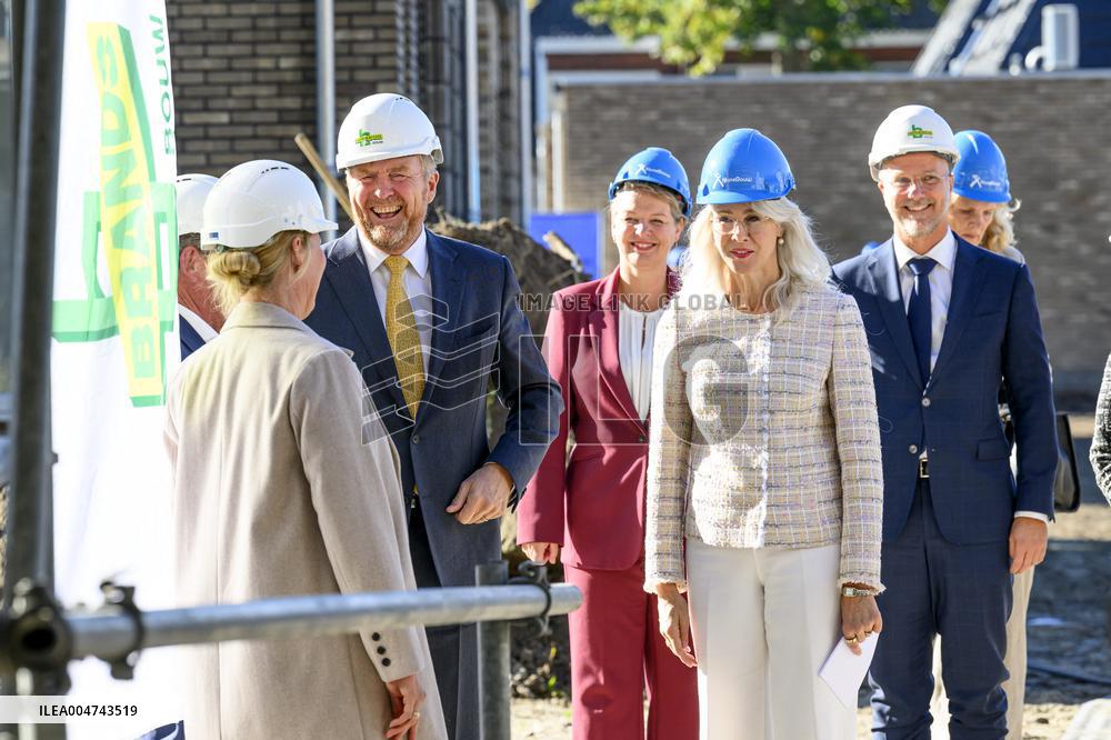 King Willem-Alexander Work Visit To Assen - Netherlands