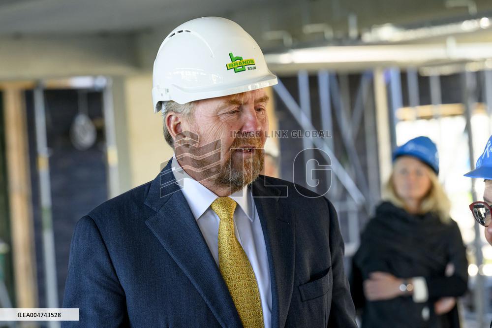 King Willem-Alexander Work Visit To Assen - Netherlands