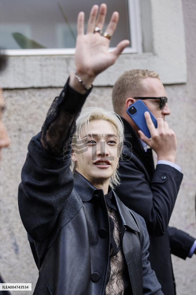 MFW Fendi Arrivals MP