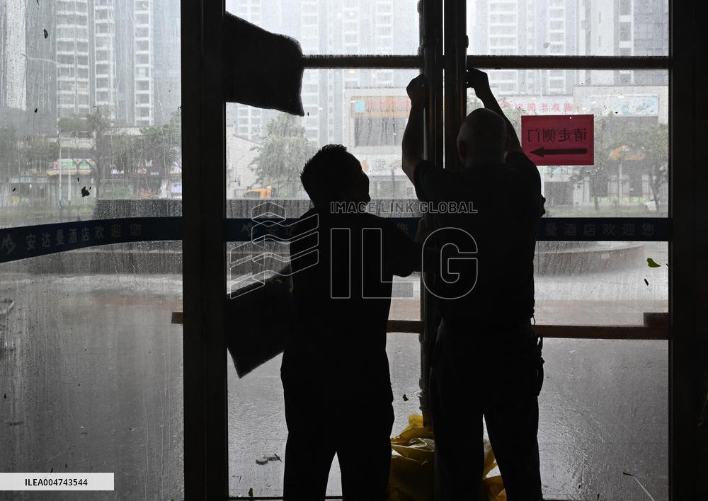 Typhoon Ragasa Makes Landfall in South China