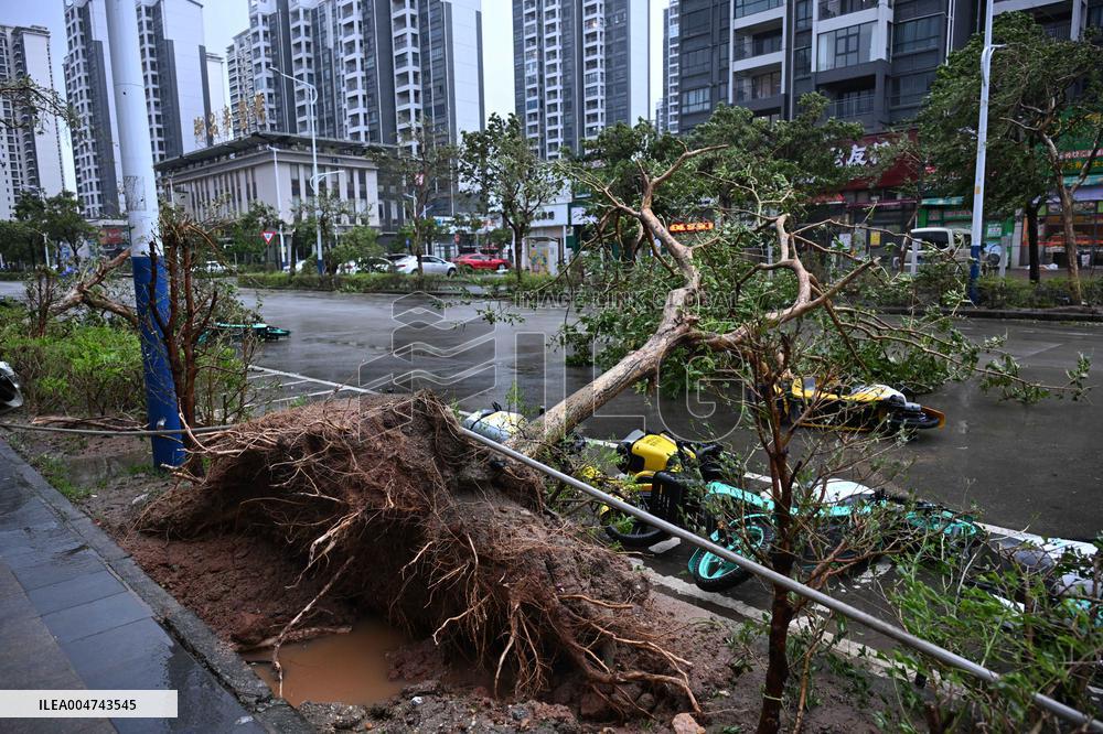 Typhoon Ragasa Makes Landfall in South China