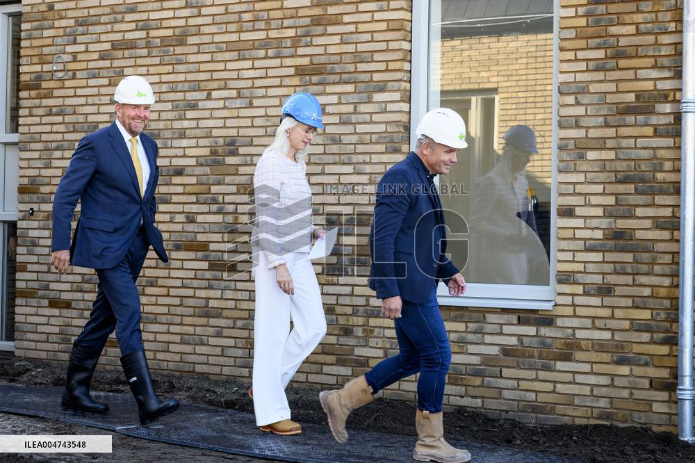King Willem-Alexander Work Visit To Assen - Netherlands