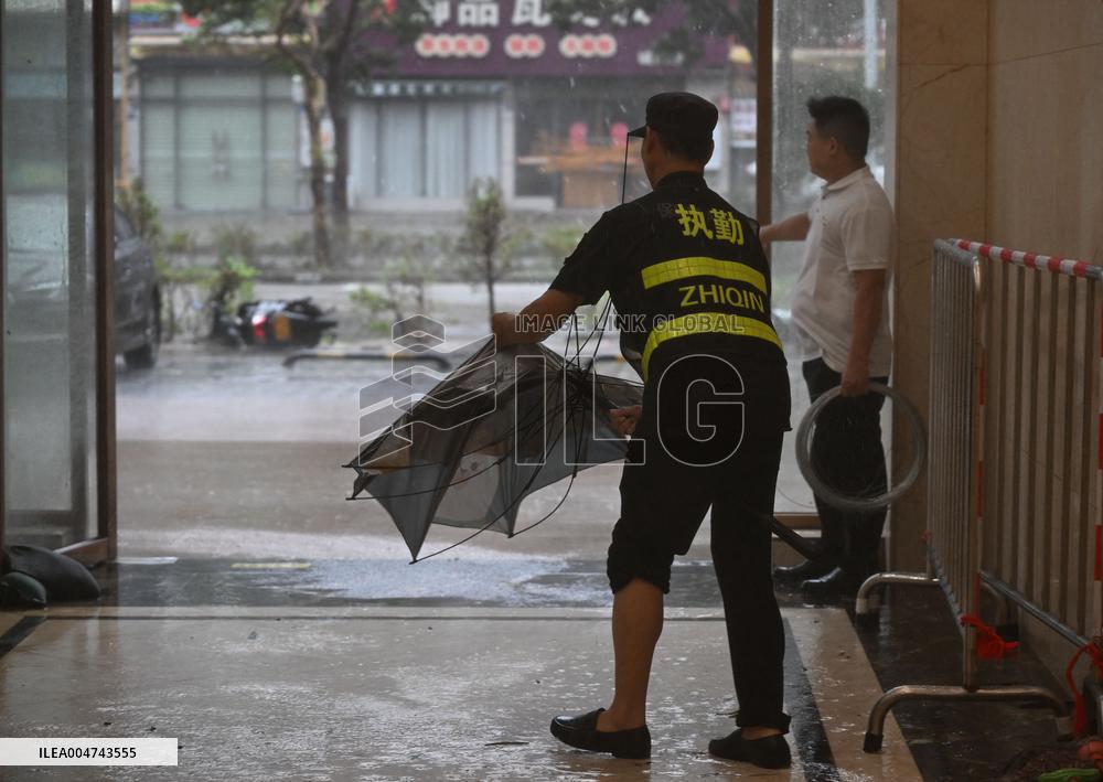 Typhoon Ragasa Makes Landfall in South China