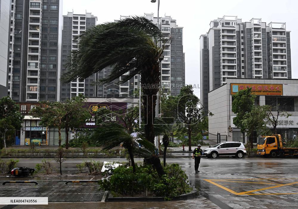 Typhoon Ragasa Makes Landfall in South China