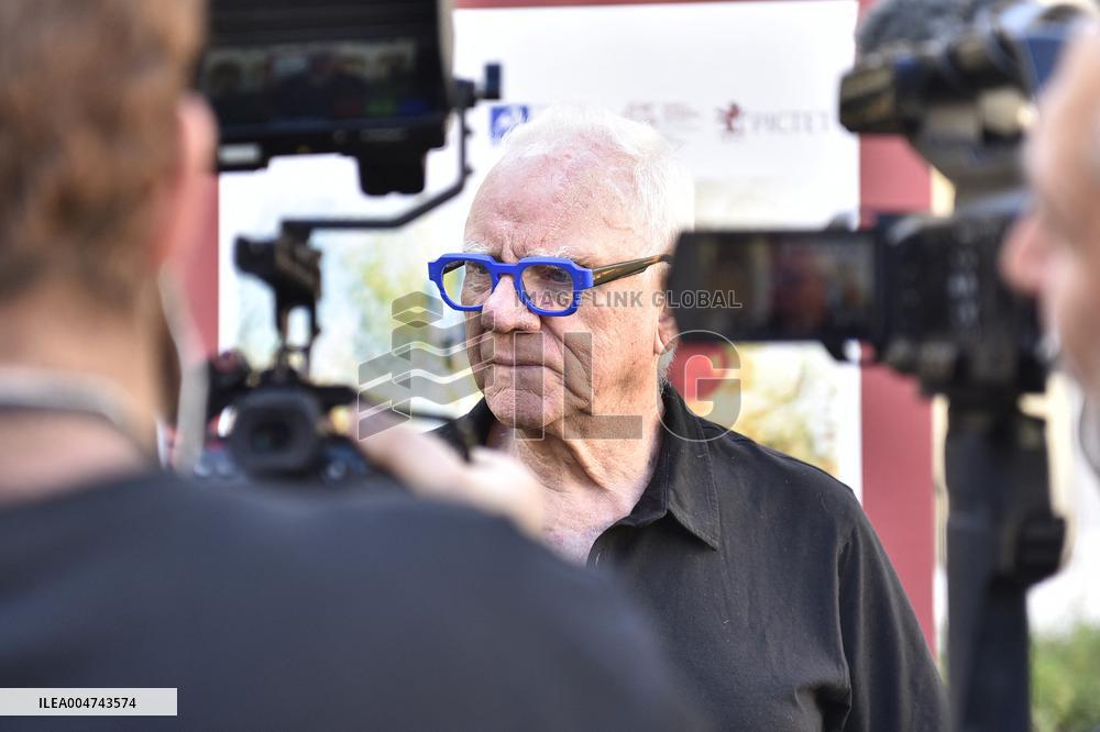 Malcolm McDowell at the Lucca Film Festival - Italy
