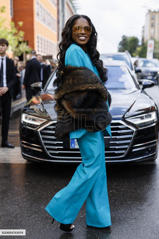 MFW Fendi Arrivals MP
