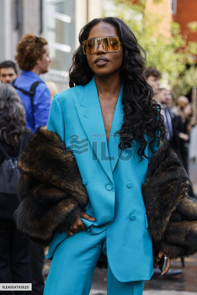 MFW Fendi Arrivals MP