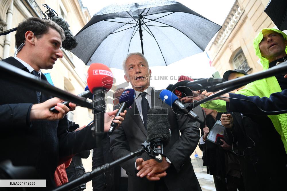 PM Lecornu Meets Chairs of Employers Organisations - Paris