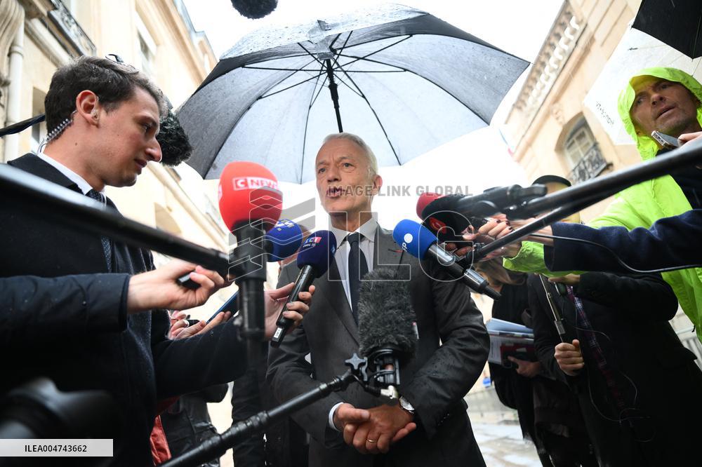 PM Lecornu Meets Chairs of Employers Organisations - Paris