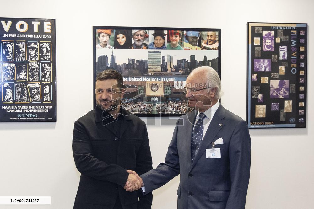 SWEDISH KING AND ZELENSKYY