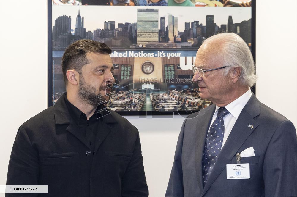 SWEDISH KING AND ZELENSKYY