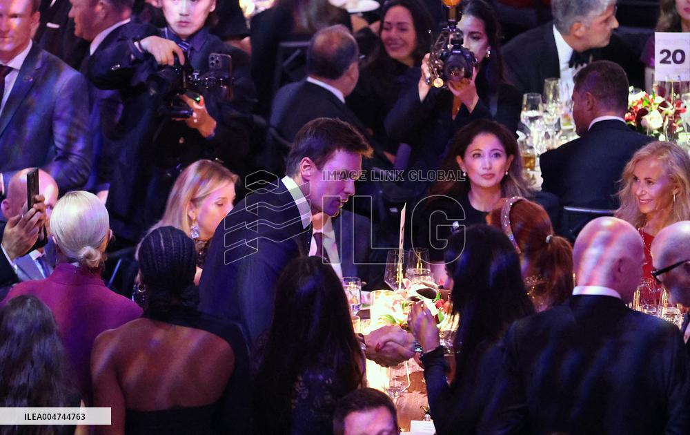 President Macron at The Global Citizen Awards - NYC