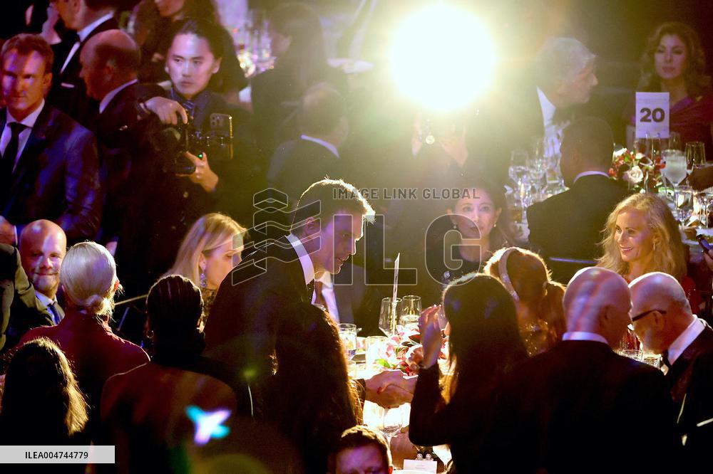 President Macron at The Global Citizen Awards - NYC