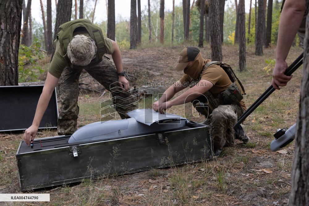 Ukrainian Troops Deploy Poseidon Drone - Ukraine