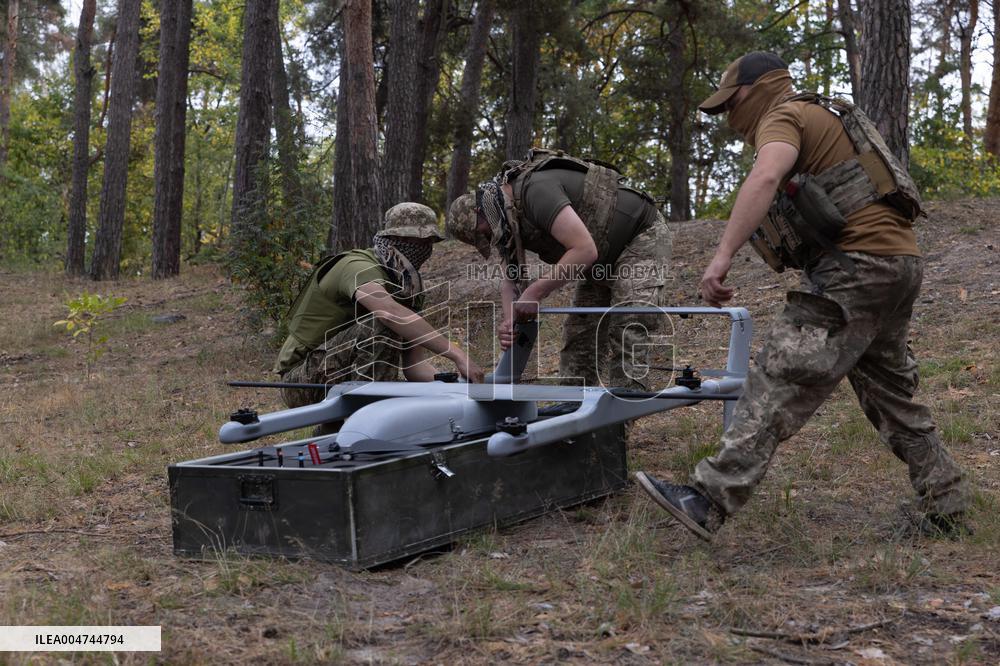 Ukrainian Troops Deploy Poseidon Drone - Ukraine