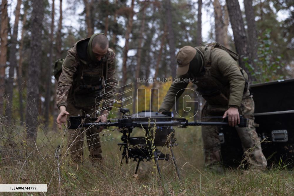 Ukrainian Troops Deploy Poseidon Drone - Ukraine