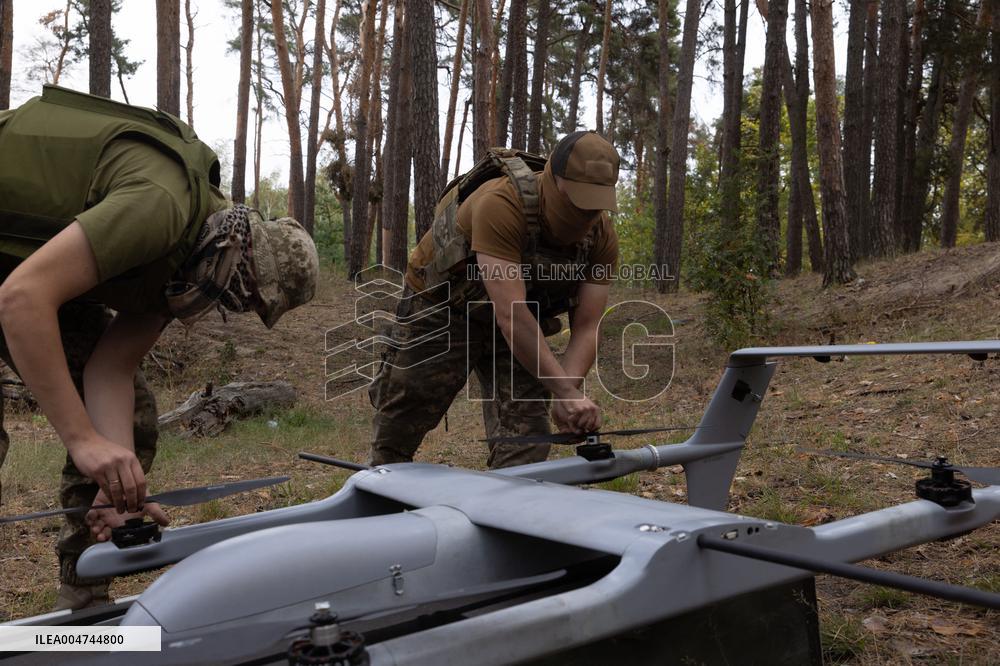 Ukrainian Troops Deploy Poseidon Drone - Ukraine