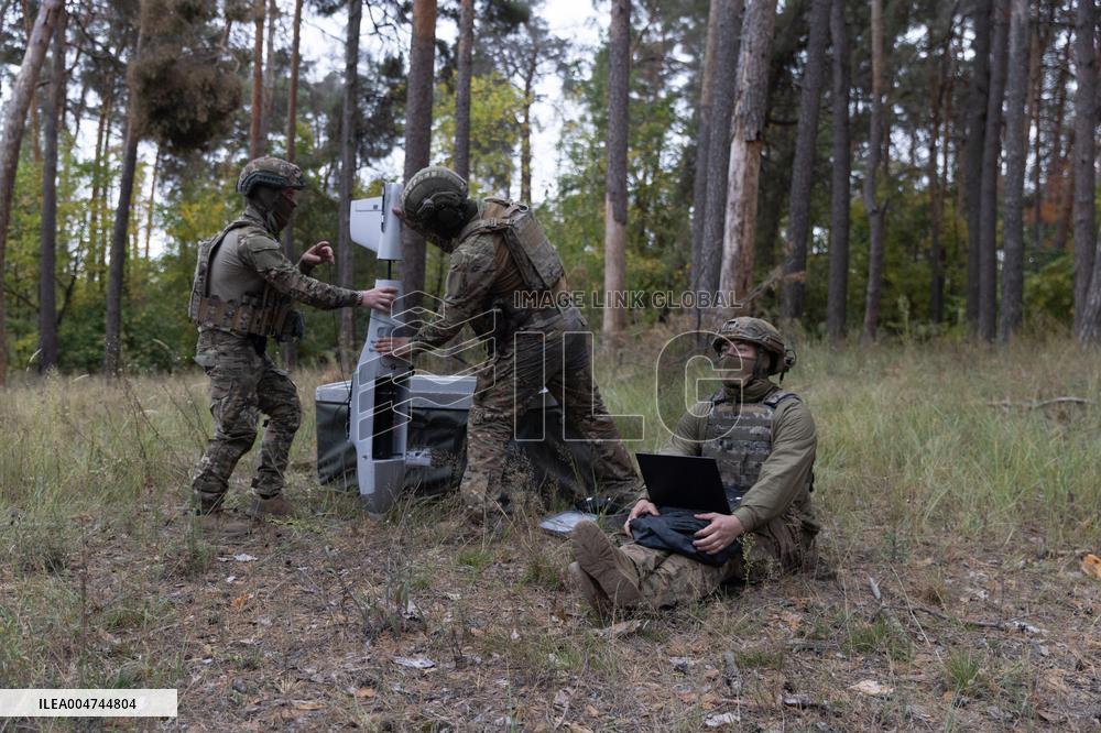 Ukrainian Troops Deploy Poseidon Drone - Ukraine