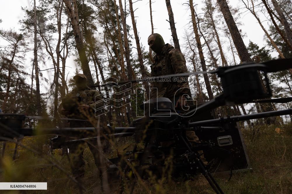 Ukrainian Troops Deploy Poseidon Drone - Ukraine