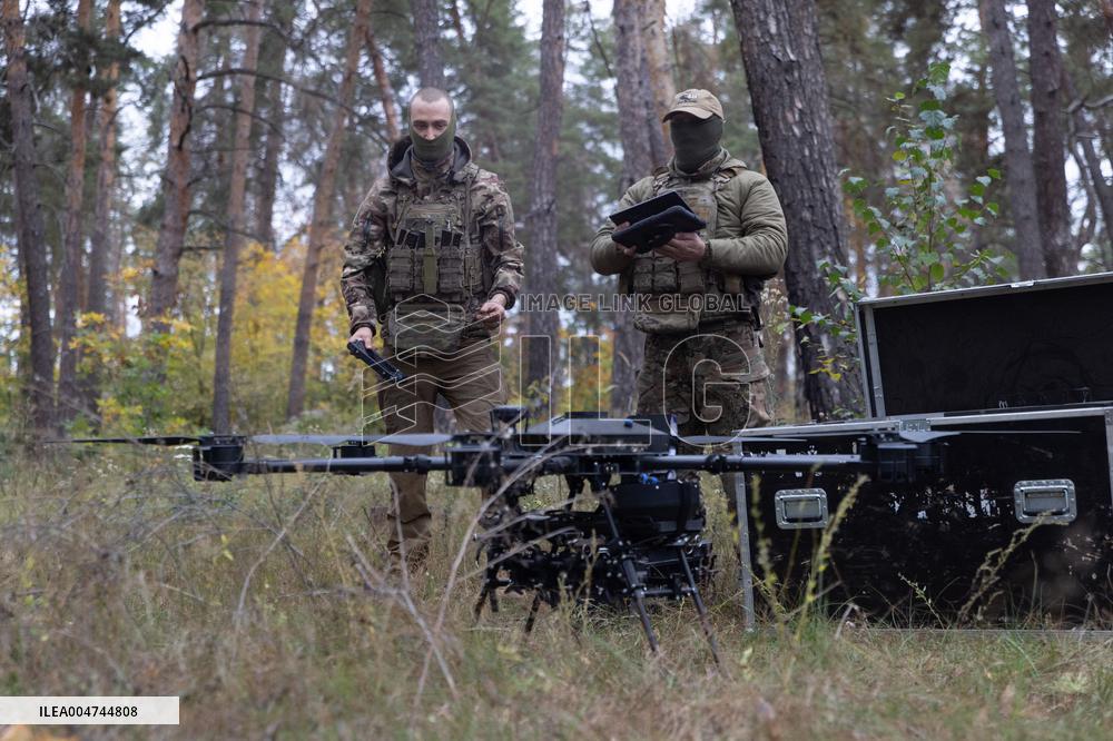 Ukrainian Troops Deploy Poseidon Drone - Ukraine