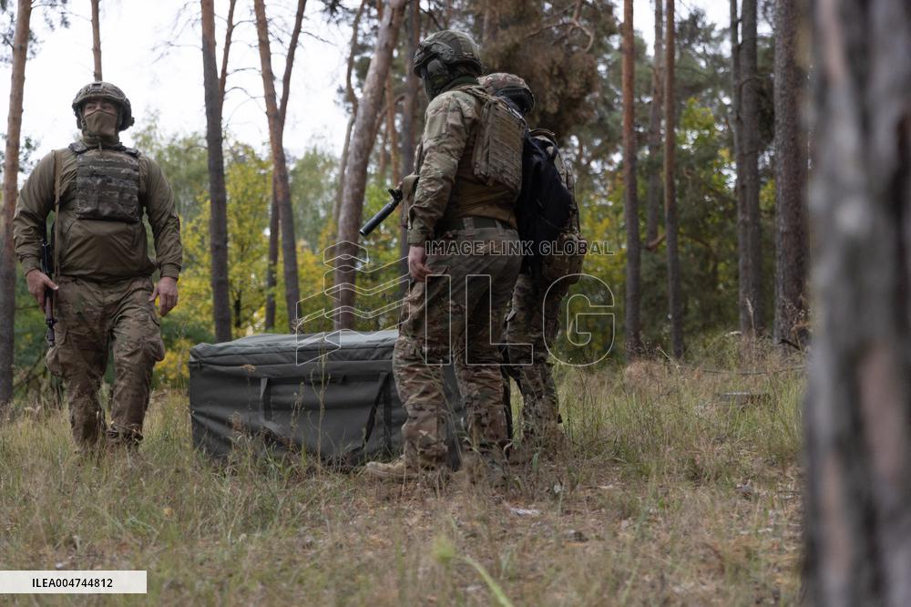 Ukrainian Troops Deploy Poseidon Drone - Ukraine