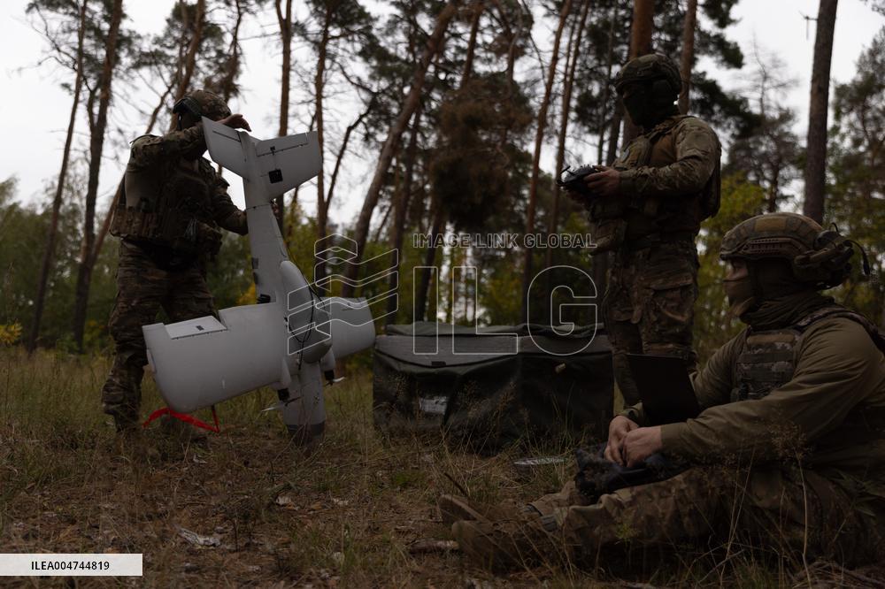 Ukrainian Troops Deploy Poseidon Drone - Ukraine