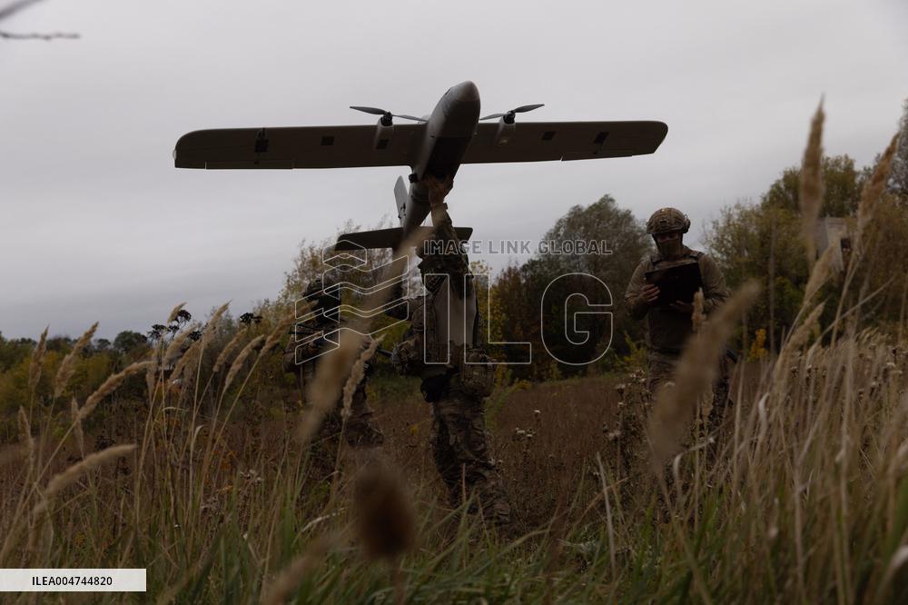 Ukrainian Troops Deploy Poseidon Drone - Ukraine