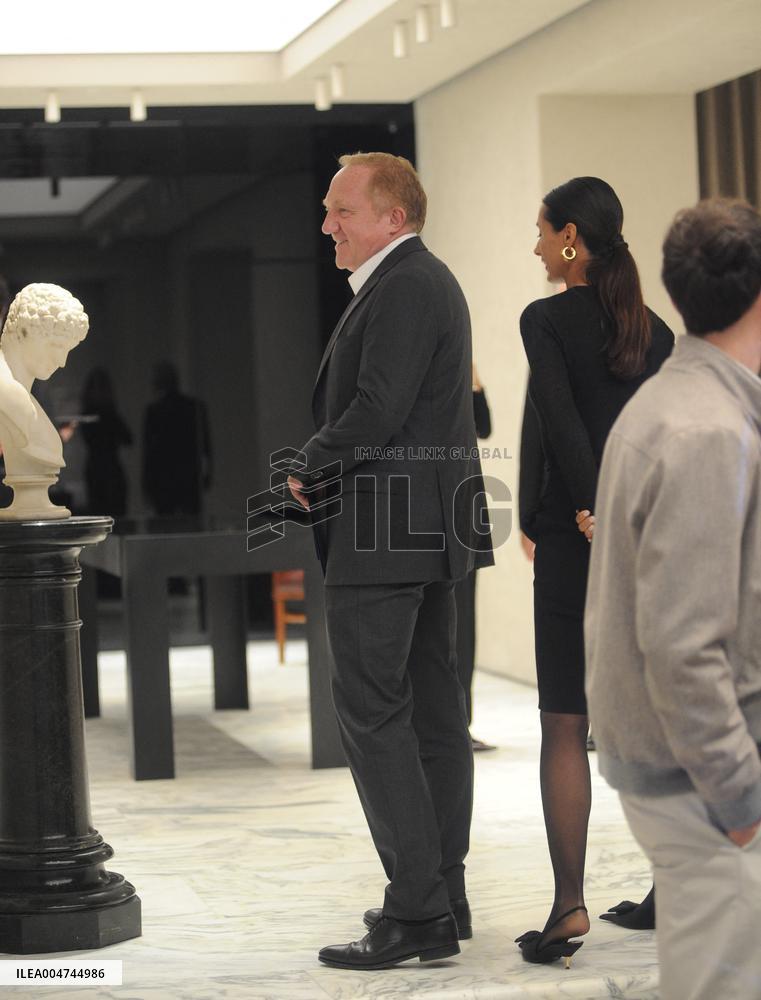 François Henri Pinault Visits Renovated Boutique - Milan
