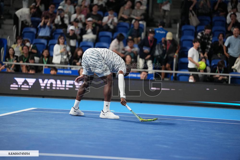 ATP500 - Marton Fucsovics v Frances Tiafoe - Japan