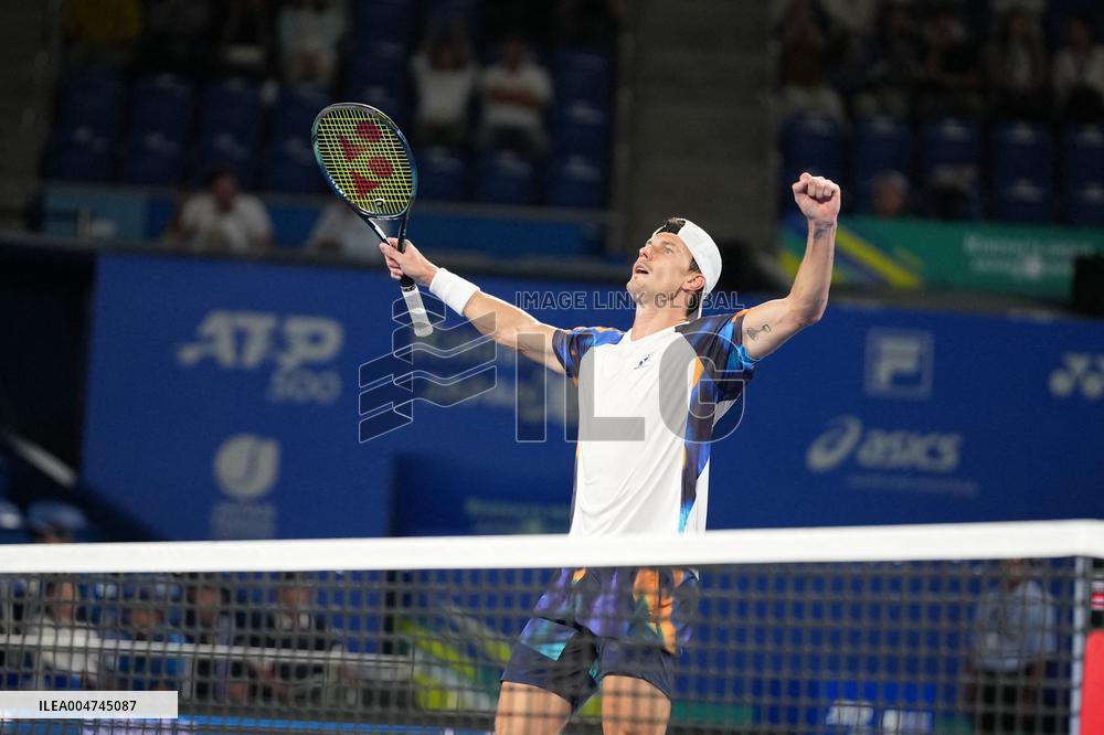 ATP500 - Marton Fucsovics v Frances Tiafoe - Japan