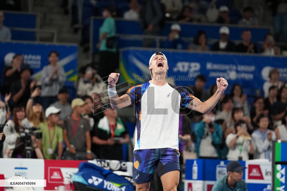 ATP500 - Marton Fucsovics v Frances Tiafoe - Japan