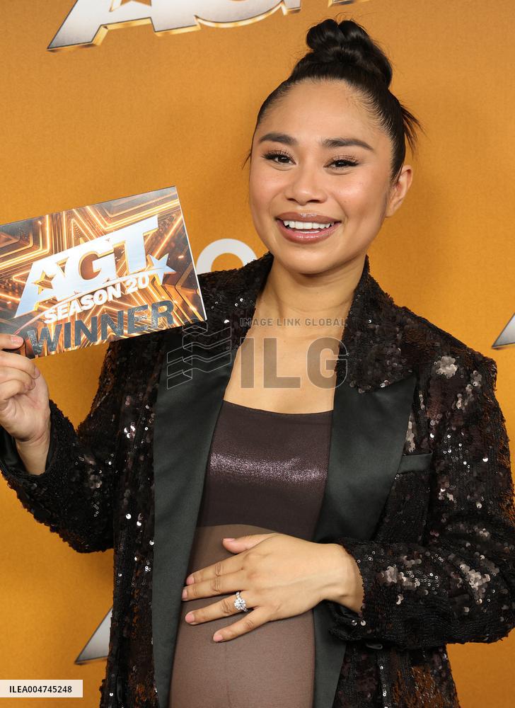 America's Got Talent Season 20 Winner's Red Carpet - LA