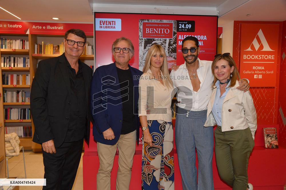 Alessandra Mussolini Presents Her New Book "Benito, The Roses and the Thorns" - Rome
