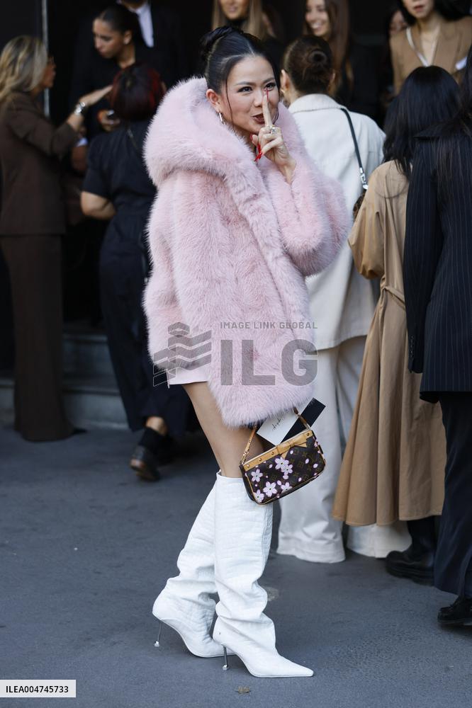 MFW Max Mara Arrivals MP