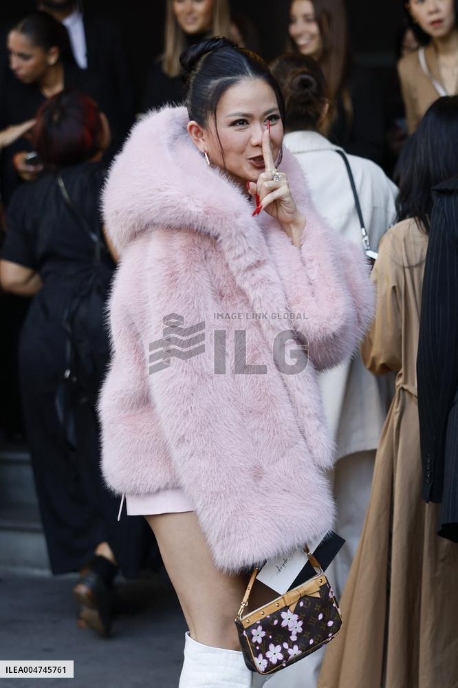 MFW Max Mara Arrivals MP