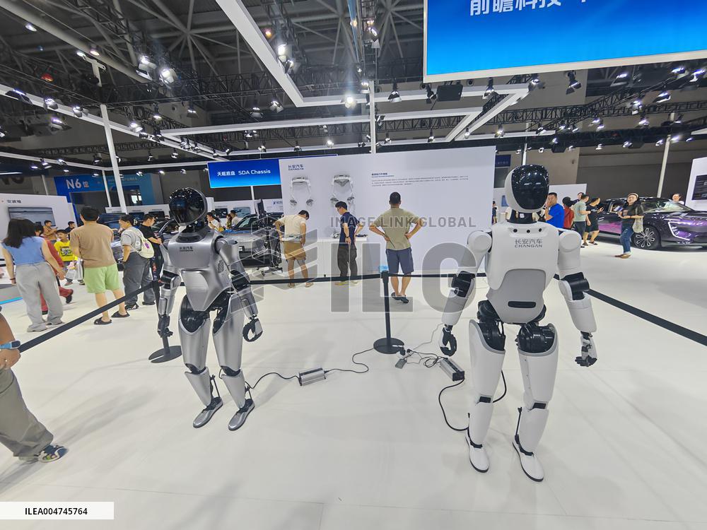 CHANGAN AUTO Booth at World Smart Industry Expo 2025 in Chongqing