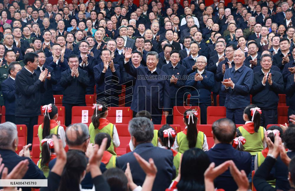 President Xi at 70th Founding Anniversary of Xinjiang Uygur Autonomous Region - China