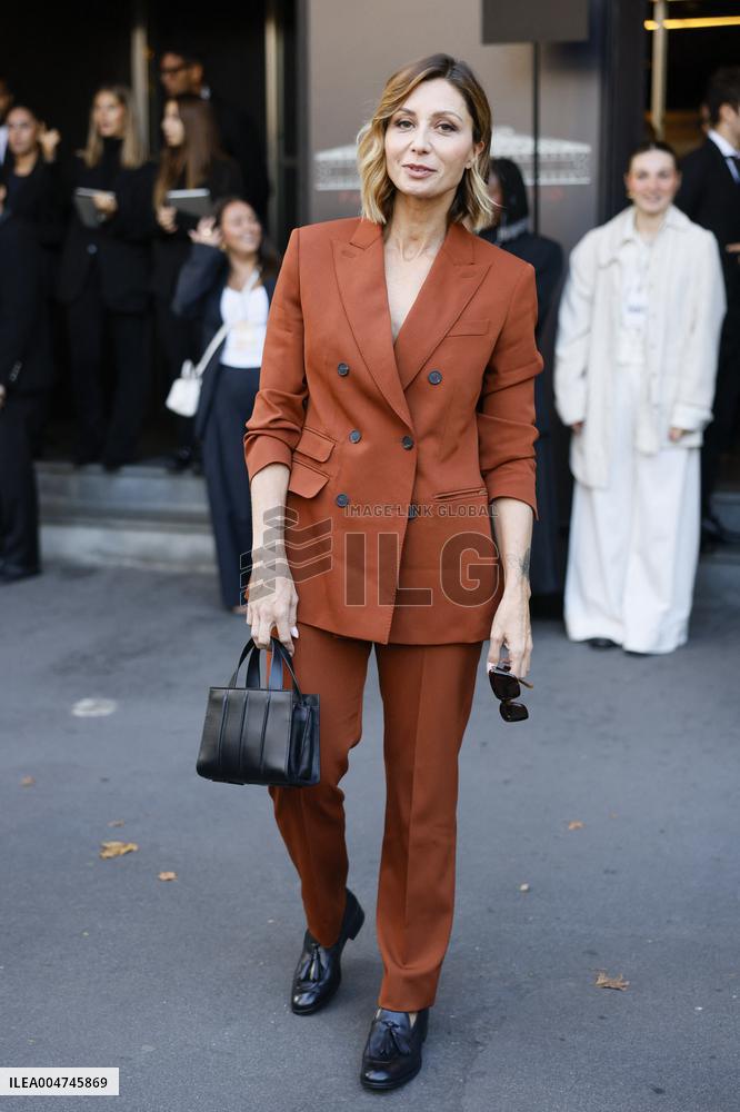 MFW Max Mara Arrivals MP