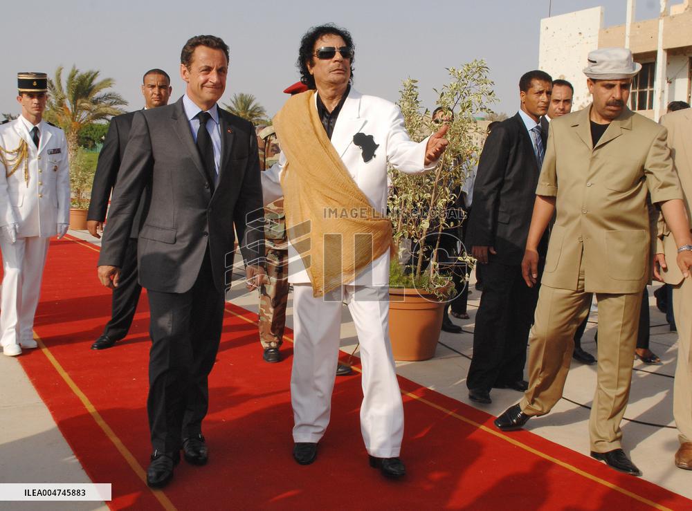 Nicolas Sarkozy In Police Custody Over Campaign Financing