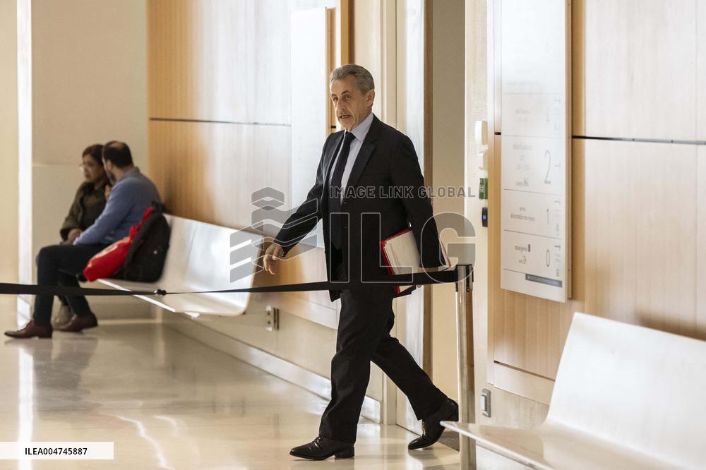 Nicolas Sarkozy trial - Paris
