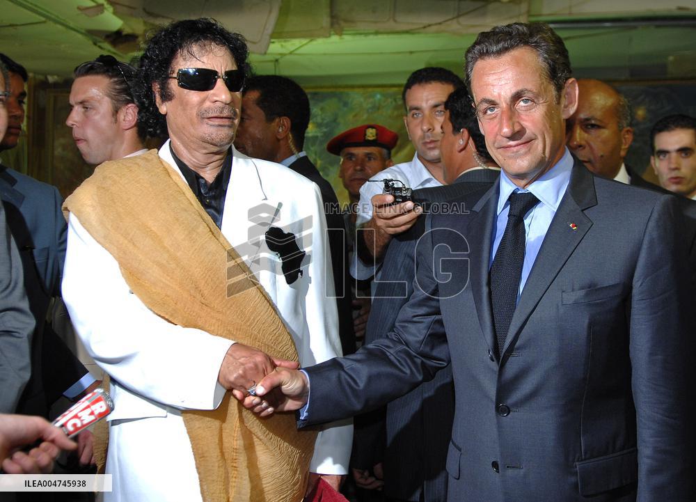 Nicolas Sarkozy In Police Custody Over Campaign Financing